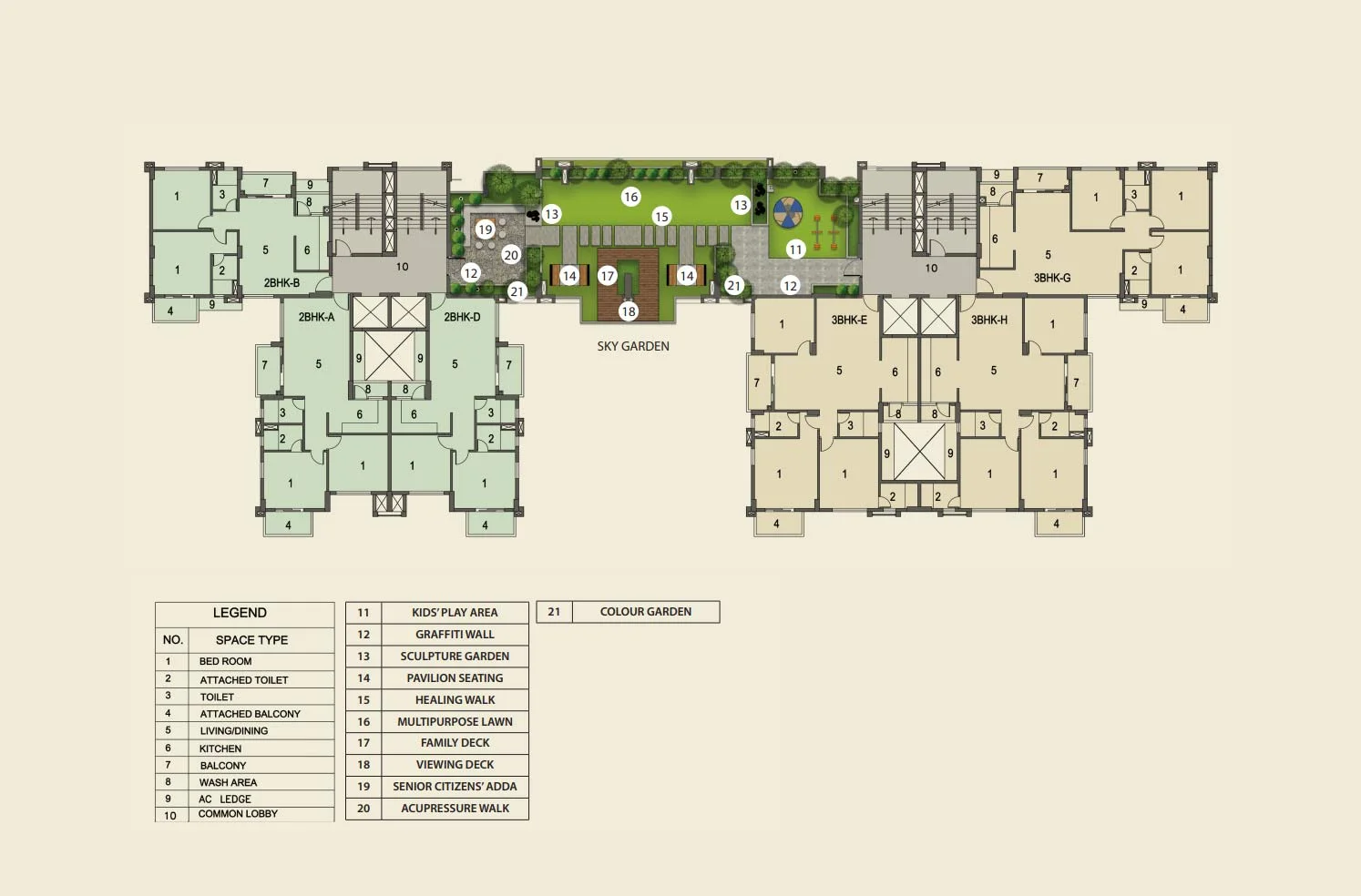 2 BHK | 1,184 - 1,255 sq ft | ₹ 1.03 Cr