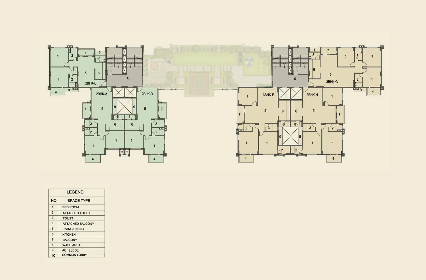 3 BHK | 1,559 - 1,717 sq ft | ₹ 1.60 Cr