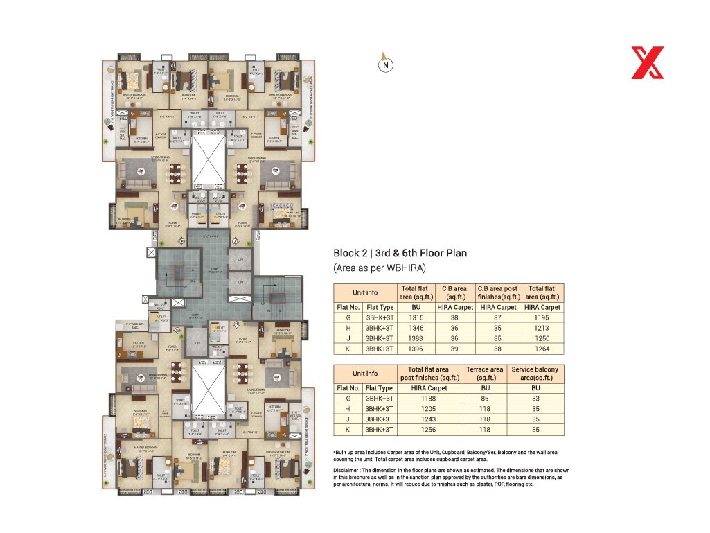 3 BHK | 1358 Sq.ft | ₹ 1.85 cr