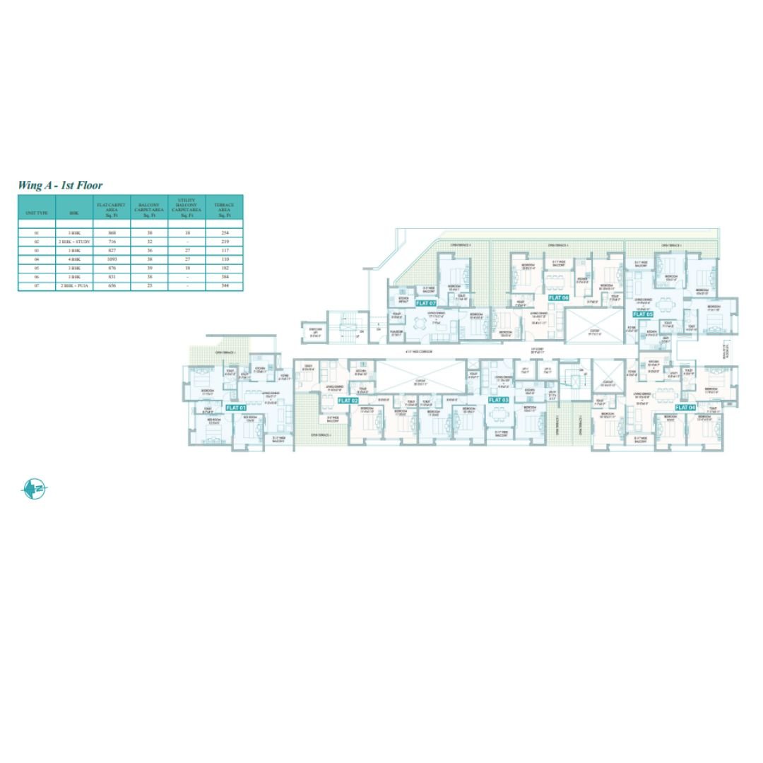 Wing A- 1st Floor