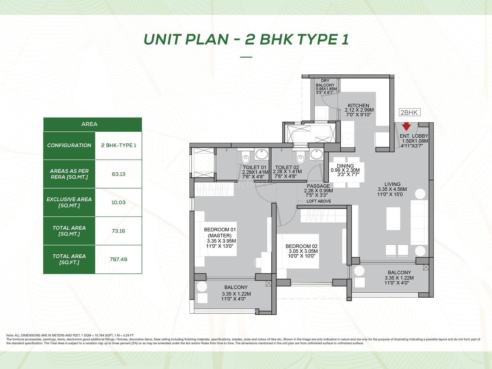 2 BHK | ₹ 90 L
